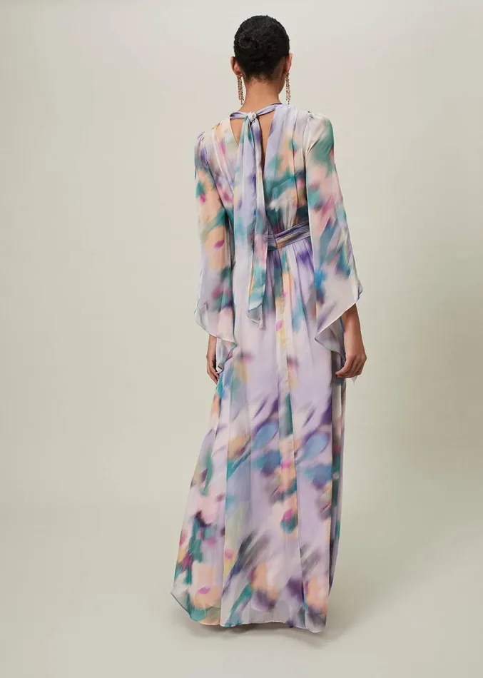 Selene Printed Maxi Dress Multicoloured Women Phase Eight Dresses