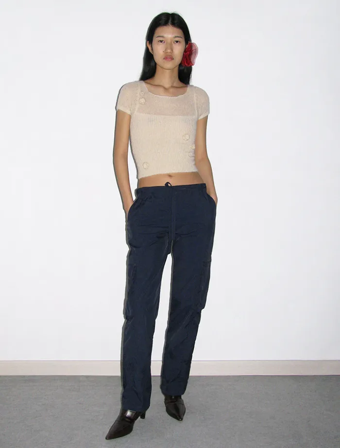 Sese Navy Women Paloma Wool Trousers