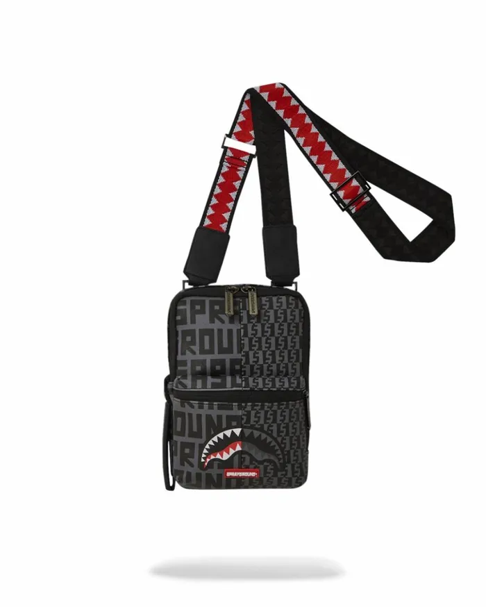SHARKFINITY STEALTH PILOT MESSENGER SLING BAG Bags SPRAYGROUND