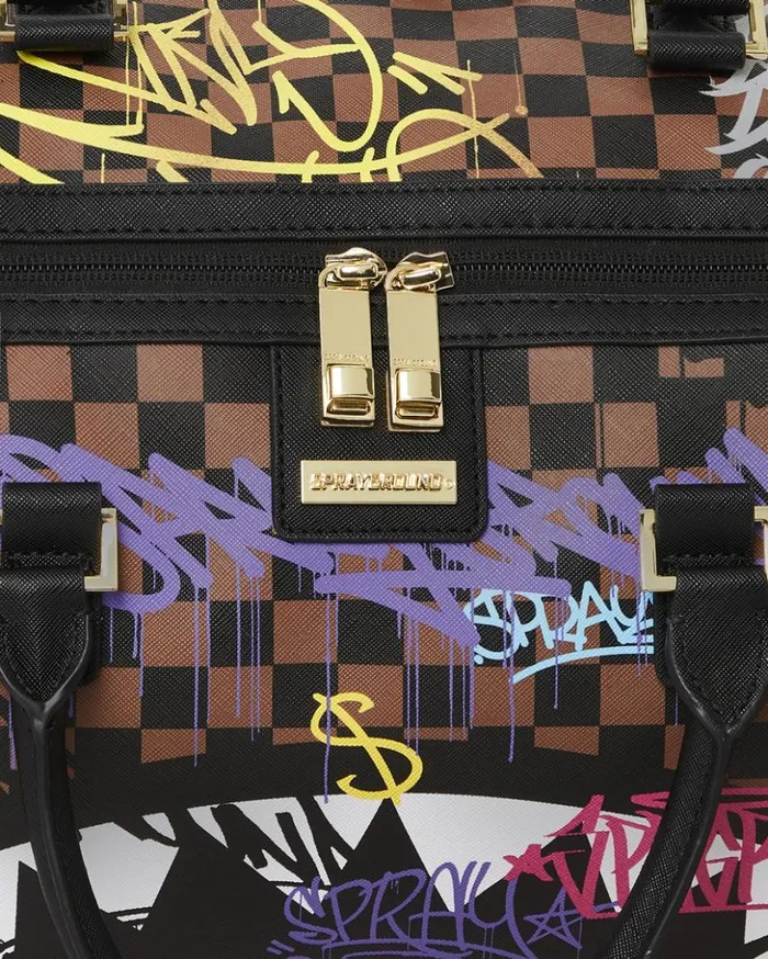 SHARKS IN PARIS THE RIZZ DUFFLE Bags SPRAYGROUND