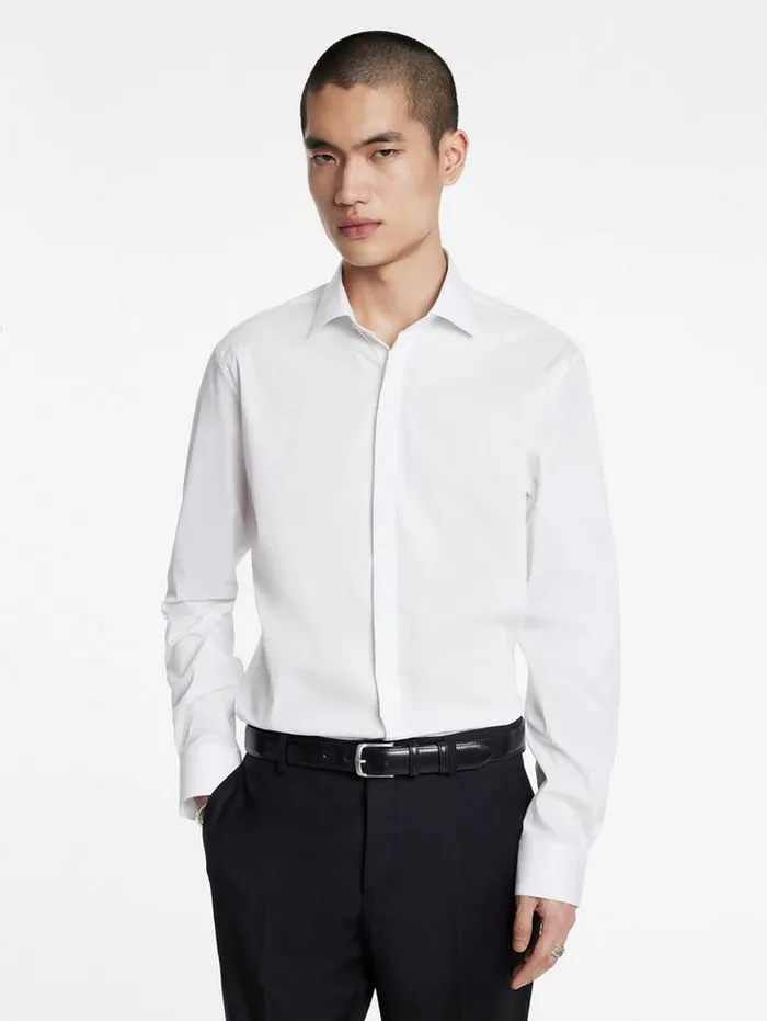 Shirts Men John Varvatos HENDRIX DRESS SHIRT Black