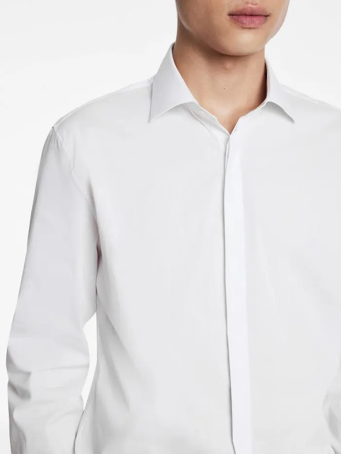 Shirts Men John Varvatos HENDRIX DRESS SHIRT Black