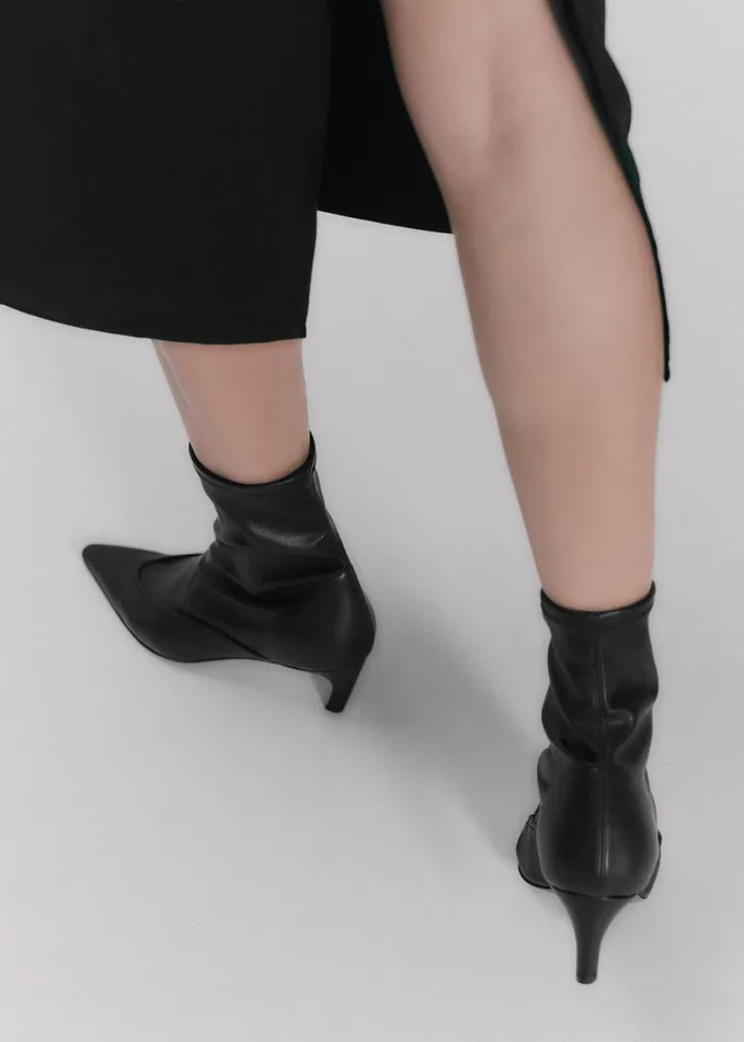 Shoes Women The Frankie Shop Gia Borghini X Heidi Bivens Hunter Boots 8211 Black