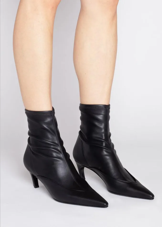 Shoes Women The Frankie Shop Gia Borghini X Heidi Bivens Hunter Boots 8211 Black