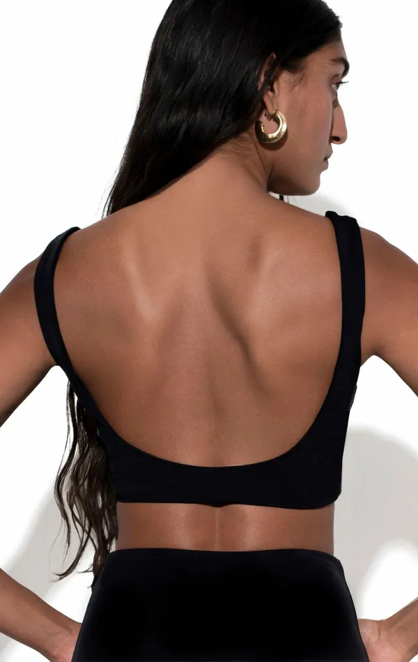 Shop Core Collection Mara Hoffman Lira Bikini Top Black Shop Core Collection Mara Hoffman Lira Bikini Top Black