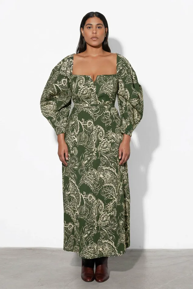 Shop Dresses Mara Hoffman Violeta Dress Green Shop Dresses Mara Hoffman Violeta Dress Green