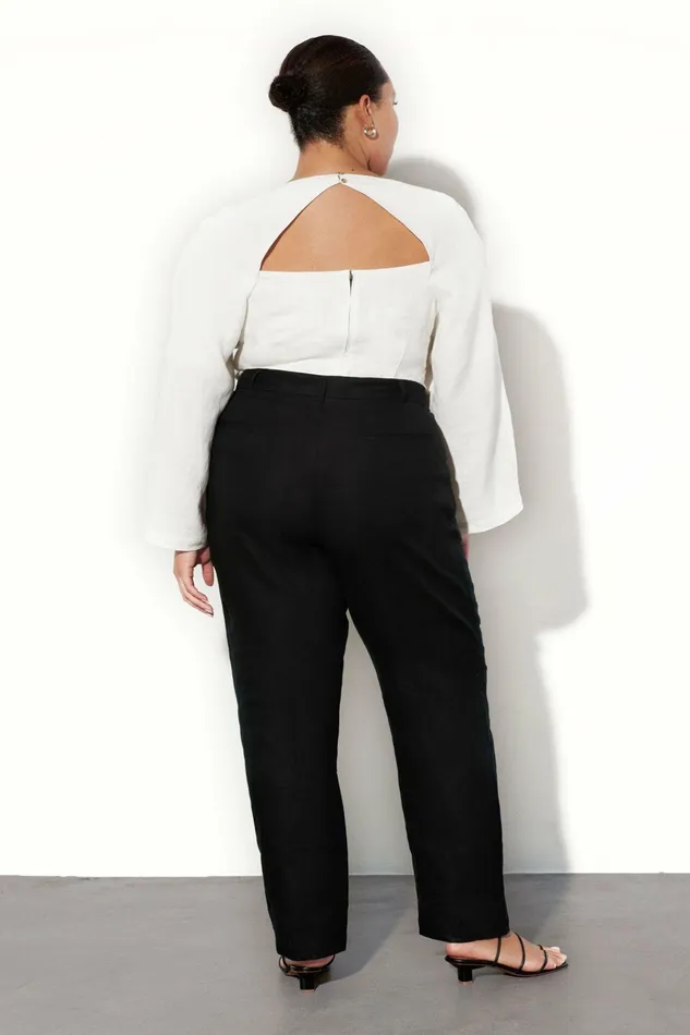 Shop Extended Sizes Mara Hoffman Extended Dita Pant Black Shop Extended Sizes Mara Hoffman Extended Dita Pant Black