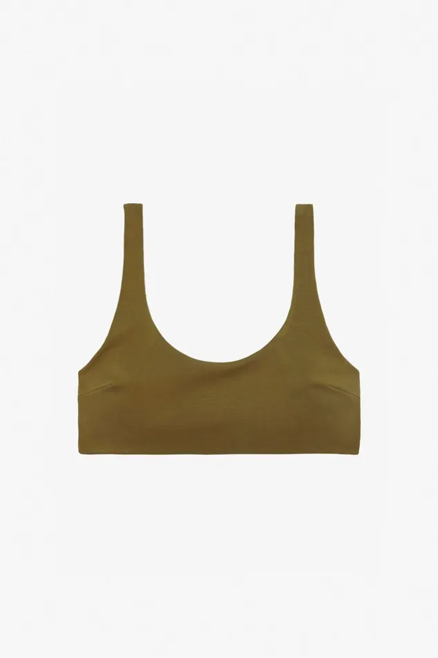 Shop Extended Sizes Mara Hoffman Extended Lira Bikini Top Green