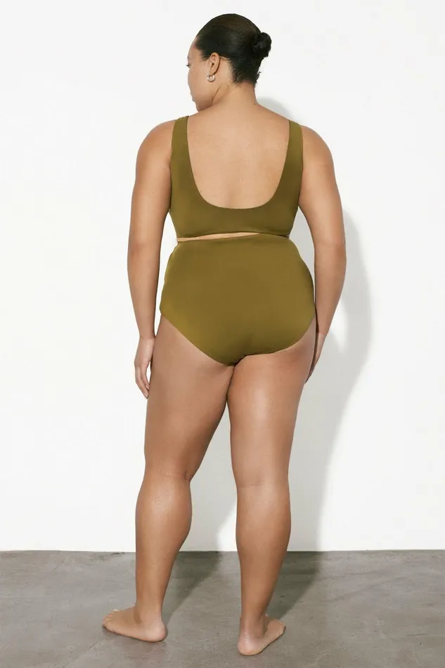 Shop Extended Sizes Mara Hoffman Extended Lira Bikini Top Green Shop Extended Sizes Mara Hoffman Extended Lira Bikini Top Green