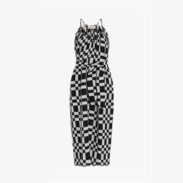 Shop Extended Sizes Mara Hoffman Extended Sydney Dress White And Black