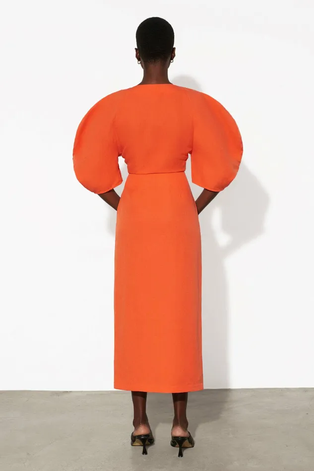 Shop Skirts Mara Hoffman Sunja Skirt Orange Shop Skirts Mara Hoffman Sunja Skirt Orange