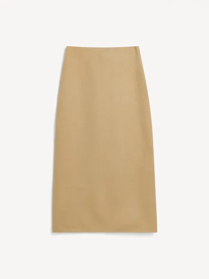 Skirts Women By Malene Birger Palomie Midi Skirt Dark Sand