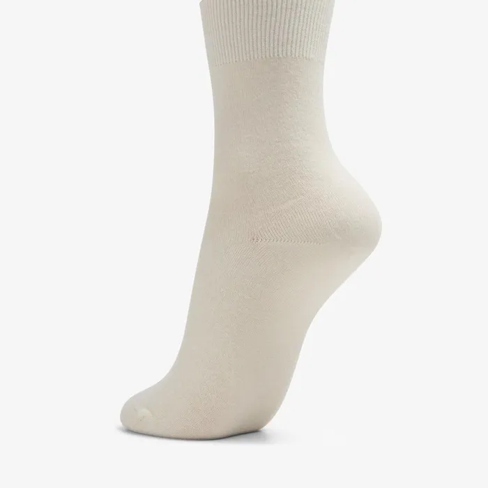 Solid Dress Crew Ivory Women Clarks Accessories