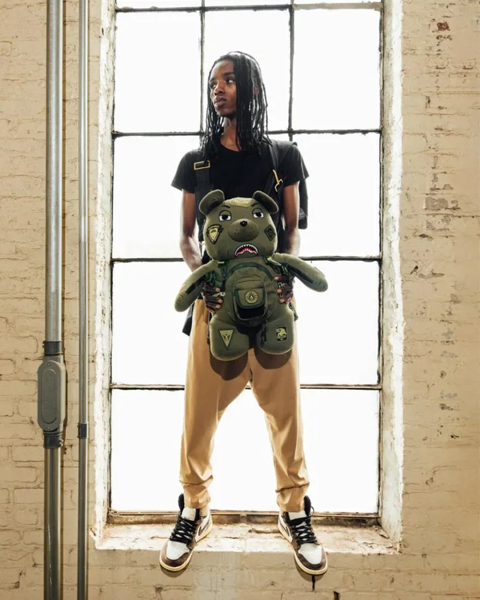 SPECIAL OPS FULL THROTTLE MONEYBEAR TEDDYBEAR BACKPACK Bags SPRAYGROUND