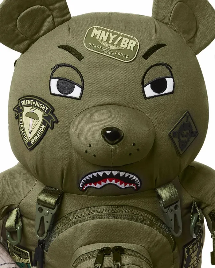 SPECIAL OPS FULL THROTTLE MONEYBEAR TEDDYBEAR BACKPACK Bags SPRAYGROUND