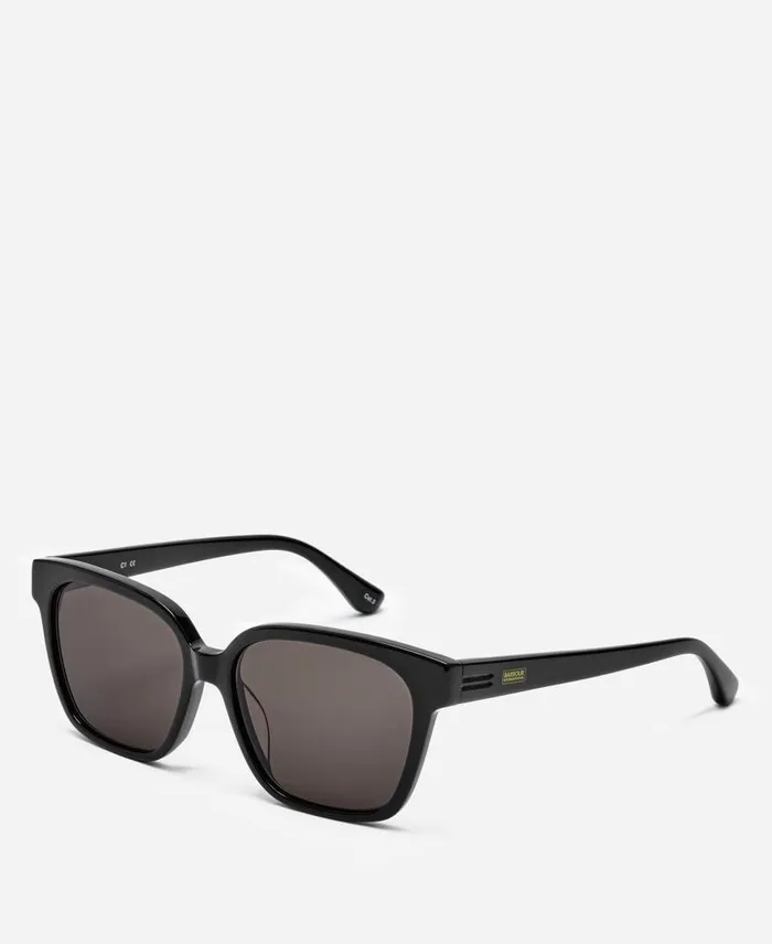 Square Sunglasses Classic Black Women Barbour Sunglasses
