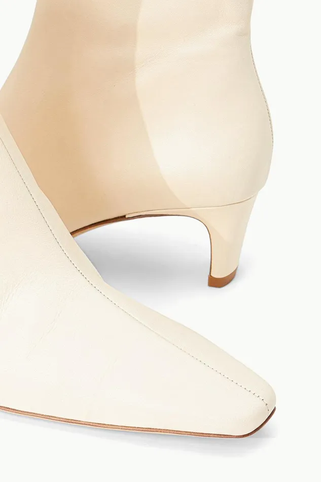 STAUD Boots Women STAUD WALLY ANKLE BOOT CREAM STAUD Boots Women STAUD WALLY ANKLE BOOT CREAM