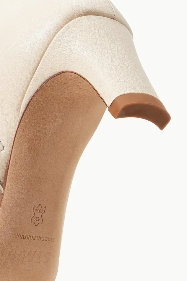STAUD Boots Women STAUD WALLY ANKLE BOOT CREAM STAUD Boots Women STAUD WALLY ANKLE BOOT CREAM