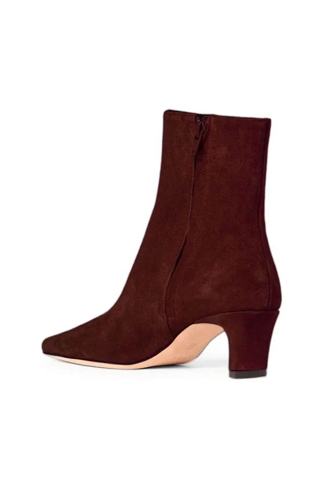 STAUD Boots Women STAUD WALLY ANKLE BOOT MAHOGANY SUEDE STAUD Boots Women STAUD WALLY ANKLE BOOT MAHOGANY SUEDE