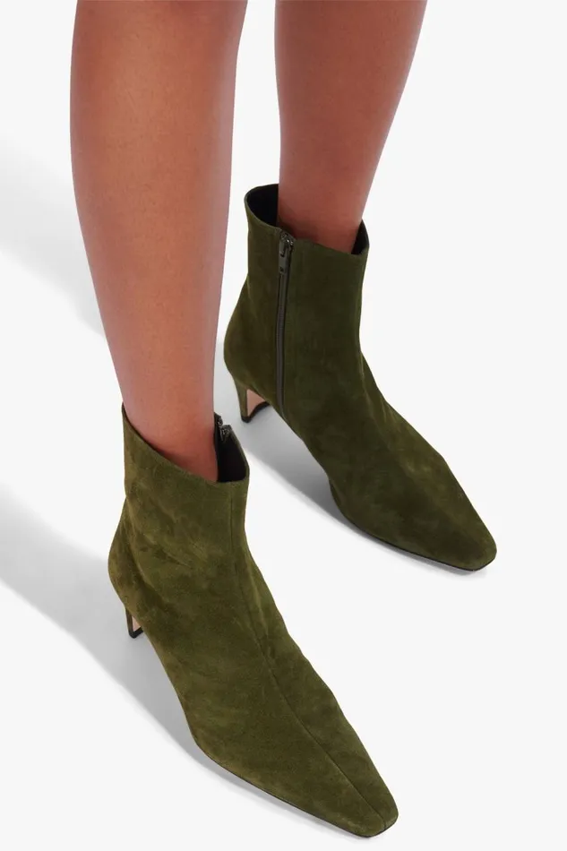 STAUD Boots Women STAUD WALLY ANKLE BOOT OLIVE STAUD Boots Women STAUD WALLY ANKLE BOOT OLIVE