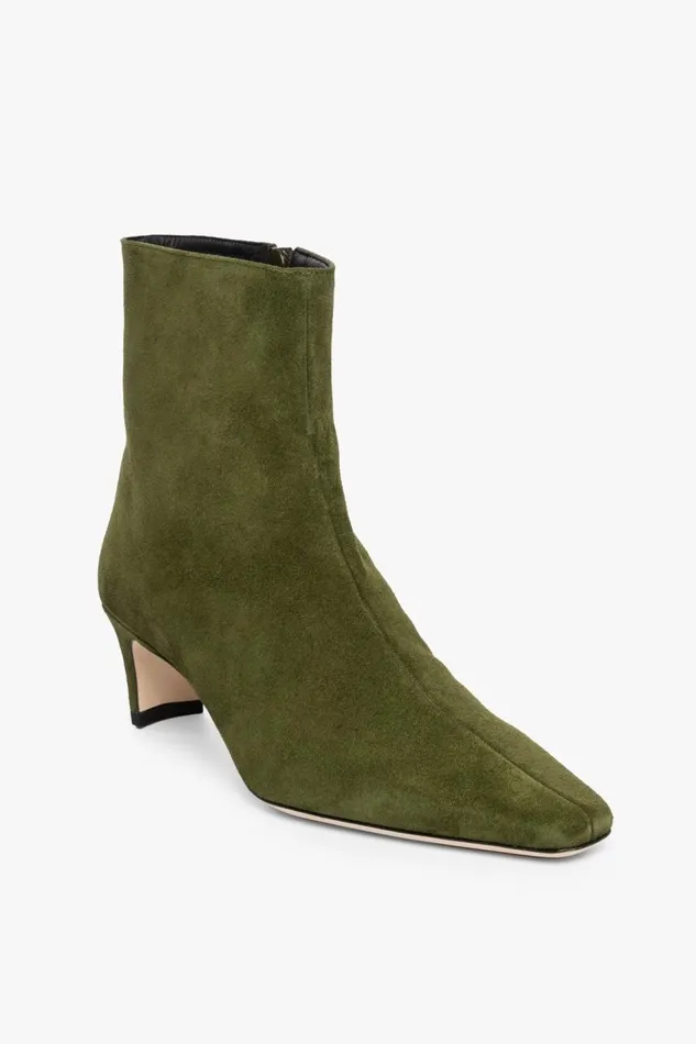 STAUD Boots Women STAUD WALLY ANKLE BOOT OLIVE STAUD Boots Women STAUD WALLY ANKLE BOOT OLIVE