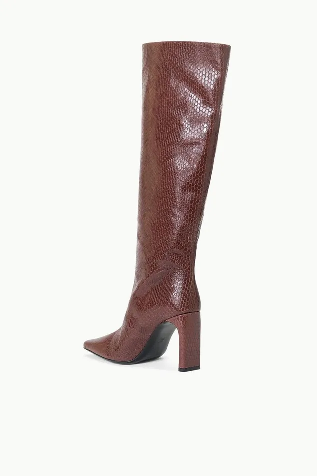 STAUD Boots Women STAUD WALLY HIGH HEEL BOOT MAHOGANY STAUD Boots Women STAUD WALLY HIGH HEEL BOOT MAHOGANY