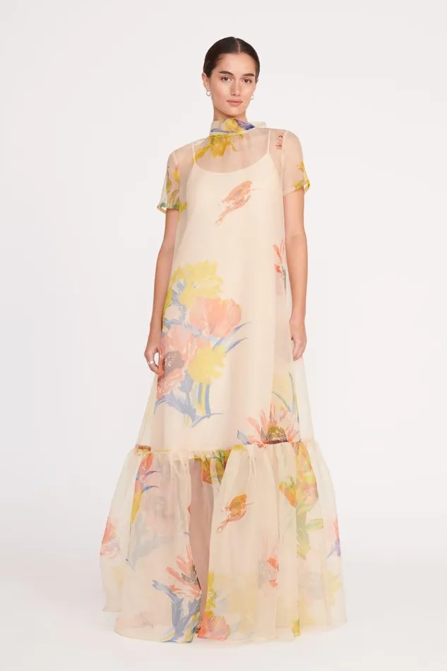 STAUD Bridal Women STAUD CALLUNA DRESS FIRST BLOOM DAY
