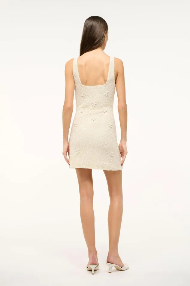 STAUD Bridal Women STAUD LE SABLE DRESS IVORY STAUD Bridal Women STAUD LE SABLE DRESS IVORY