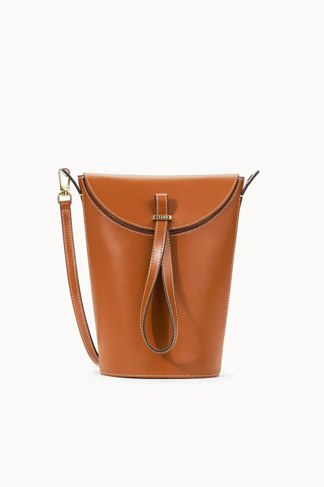 STAUD Crossbody Women STAUD PHOEBE CONVERTIBLE BUCKET TAN