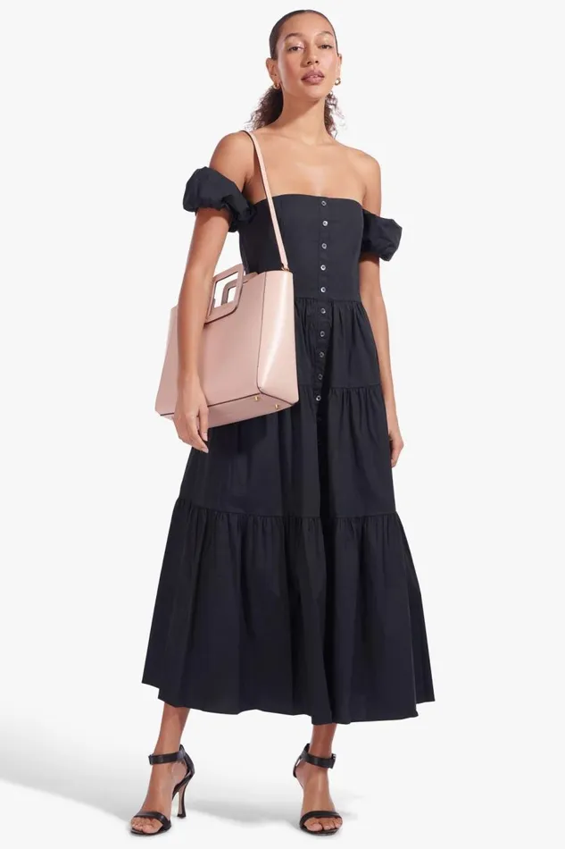 STAUD Crossbody Women STAUD SHIRLEY LEATHER BAG BLUSH STAUD Crossbody Women STAUD SHIRLEY LEATHER BAG BLUSH