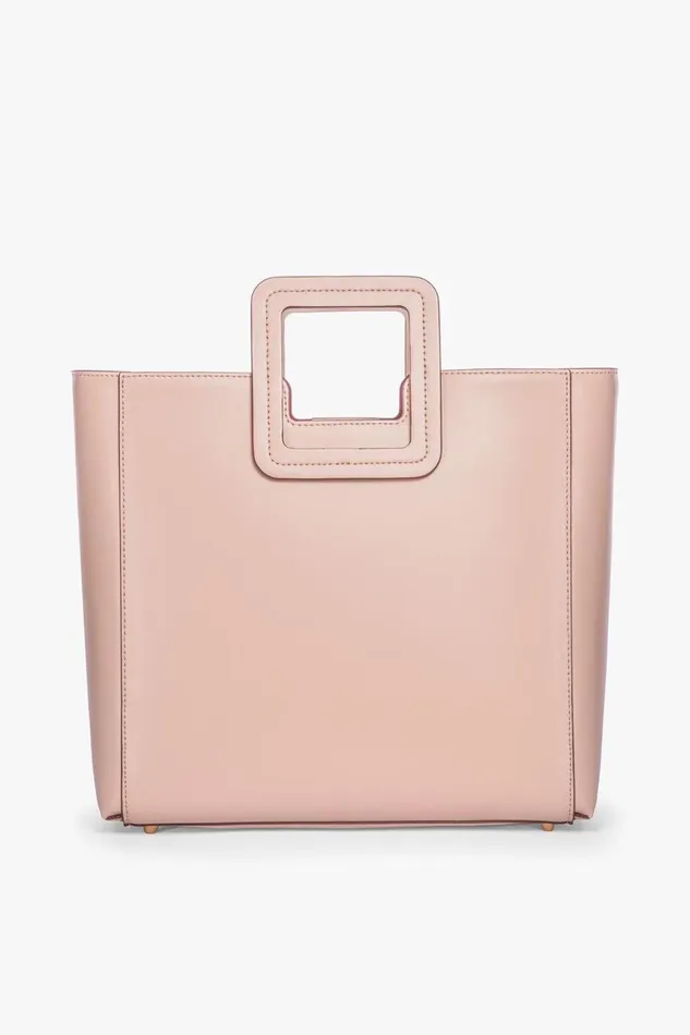 STAUD Crossbody Women STAUD SHIRLEY LEATHER BAG BLUSH STAUD Crossbody Women STAUD SHIRLEY LEATHER BAG BLUSH