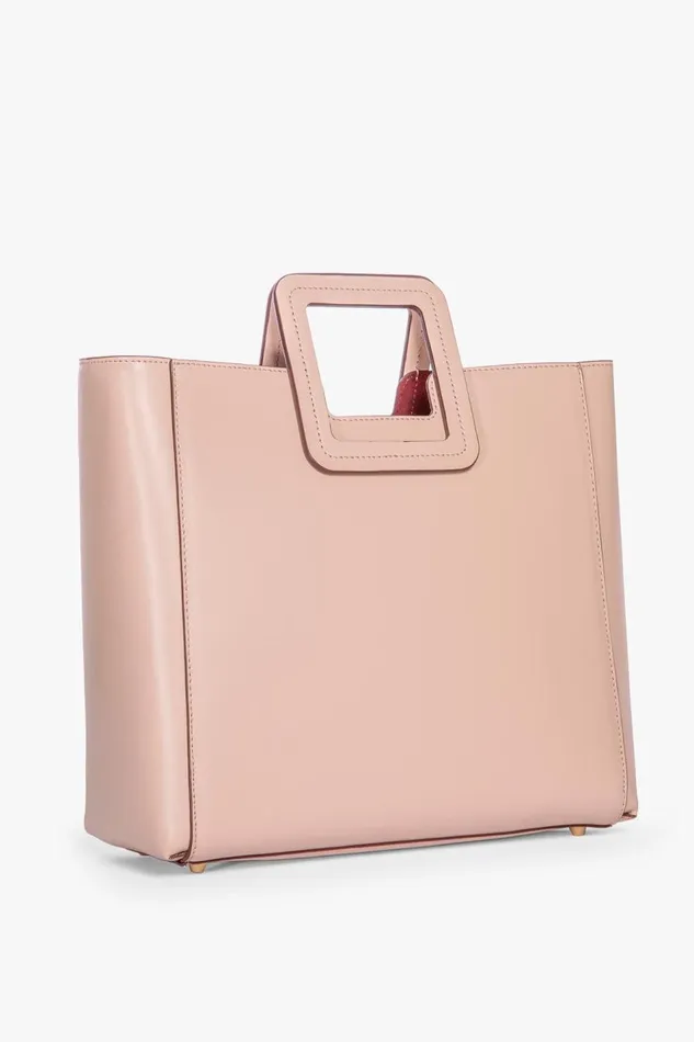 STAUD Crossbody Women STAUD SHIRLEY LEATHER BAG BLUSH STAUD Crossbody Women STAUD SHIRLEY LEATHER BAG BLUSH
