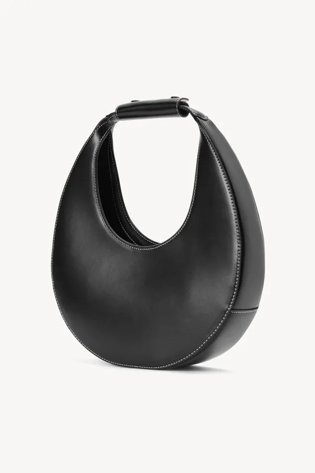 STAUD Custom Handbags Women STAUD CUSTOM MOON BAG BLACK STAUD Custom Handbags Women STAUD CUSTOM MOON BAG BLACK