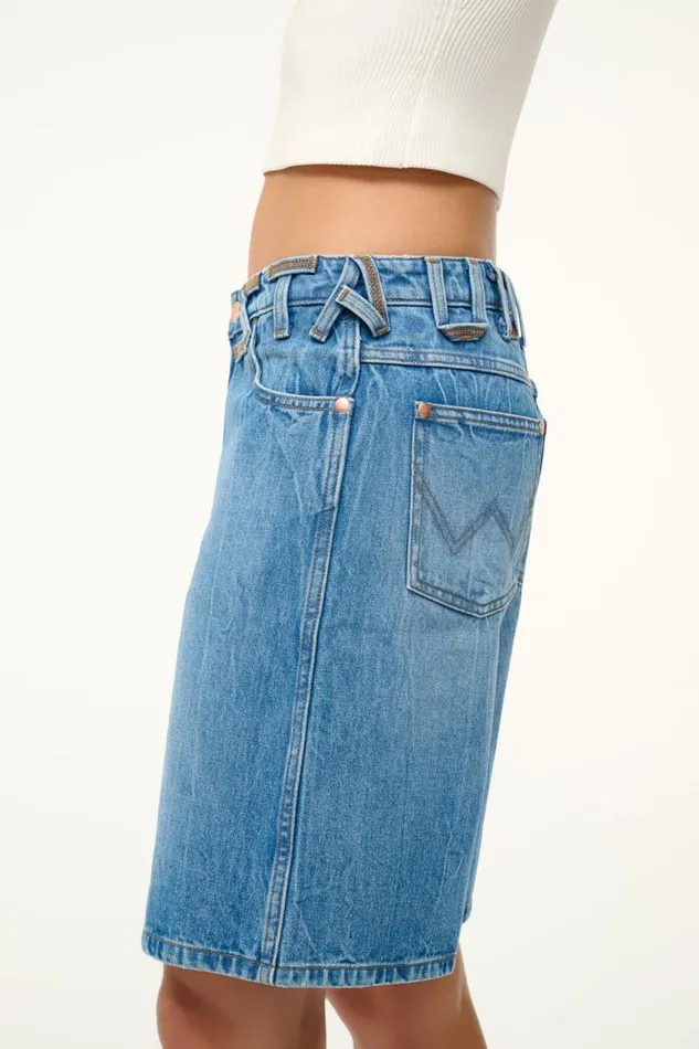 STAUD Denim Women STAUD WRANGLER THE BERMUDA SHORT STAUD Denim Women STAUD WRANGLER THE BERMUDA SHORT