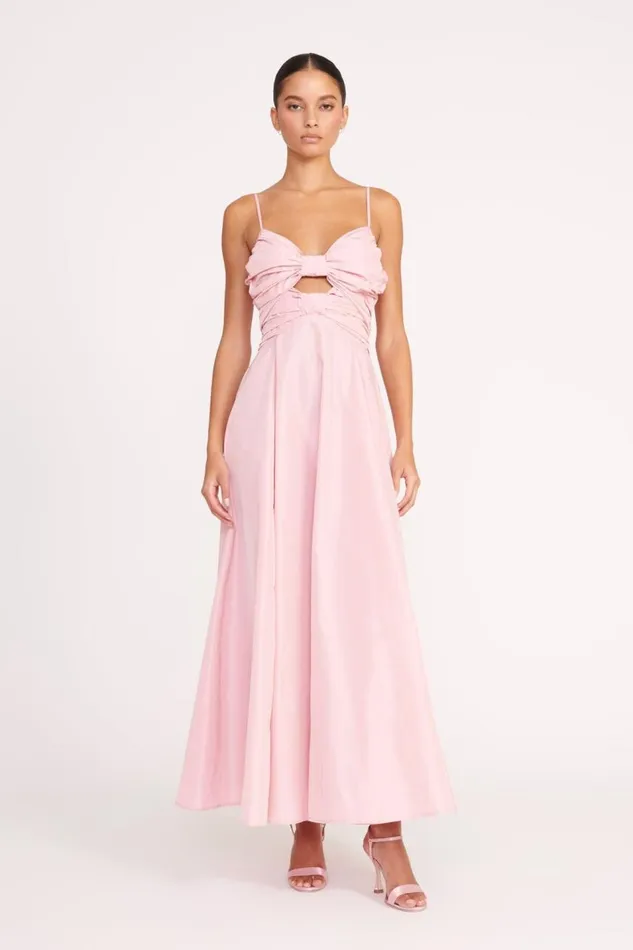 STAUD Dresses Women STAUD DAYANARA DRESS CHERRY BLOSSOM