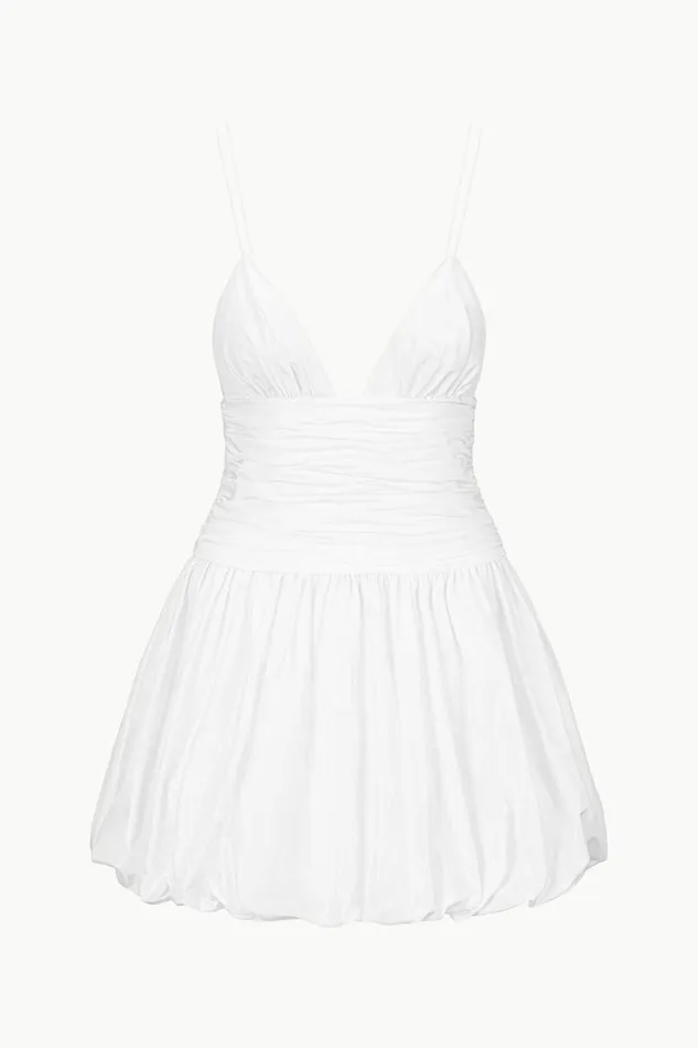 STAUD Dresses Women STAUD LOREN DRESS WHITE STAUD Dresses Women STAUD LOREN DRESS WHITE