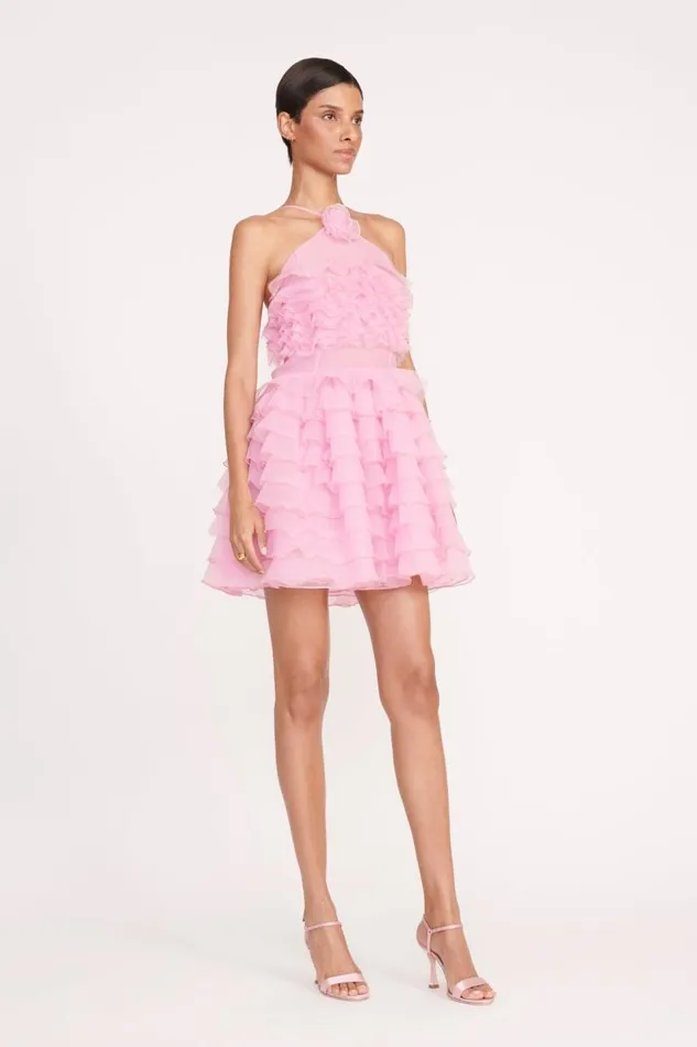 STAUD Dresses Women STAUD MINI FLORIAN DRESS TULIP STAUD Dresses Women STAUD MINI FLORIAN DRESS TULIP