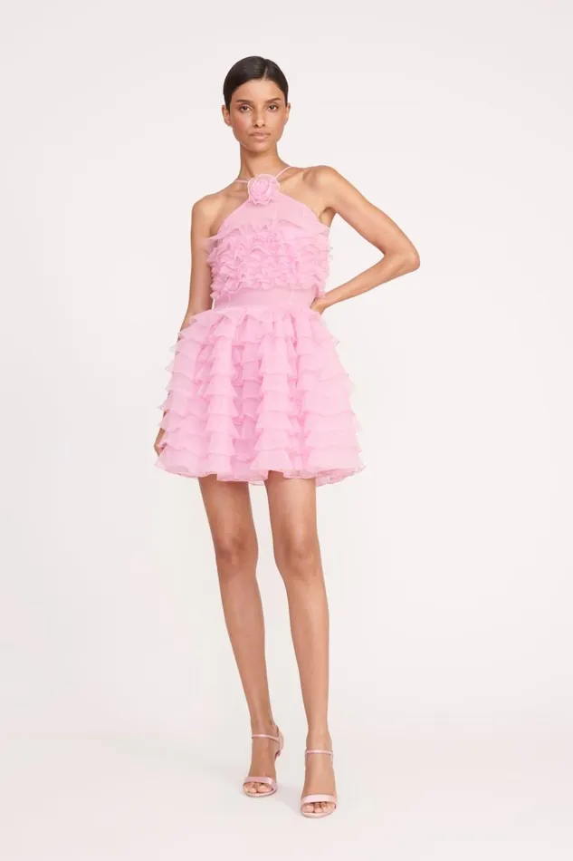 STAUD Dresses Women STAUD MINI FLORIAN DRESS TULIP STAUD Dresses Women STAUD MINI FLORIAN DRESS TULIP