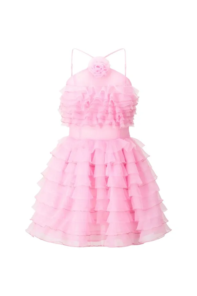 STAUD Dresses Women STAUD MINI FLORIAN DRESS TULIP STAUD Dresses Women STAUD MINI FLORIAN DRESS TULIP