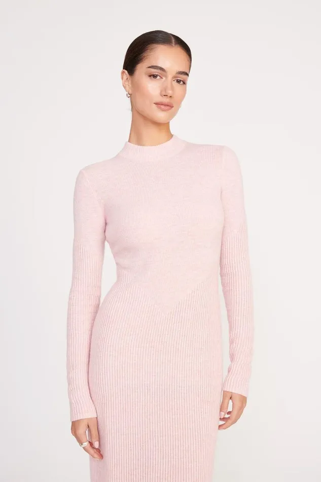 STAUD Dresses Women STAUD RAMONA DRESS CHERRY BLOSSOM STAUD Dresses Women STAUD RAMONA DRESS CHERRY BLOSSOM