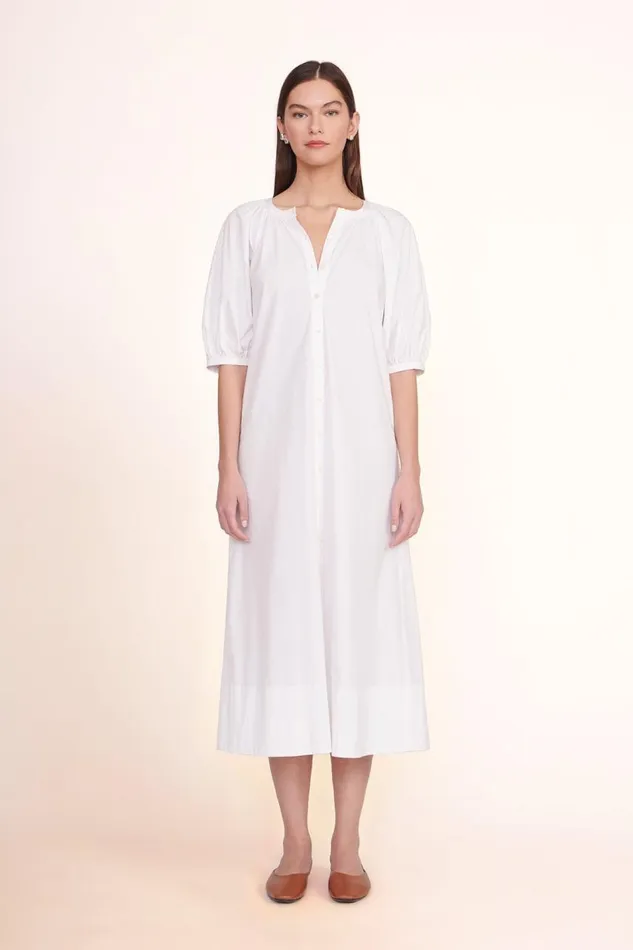 STAUD Dresses Women STAUD VINCENT DRESS WHITE