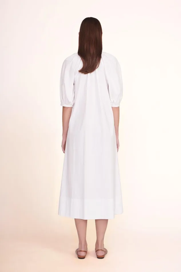 STAUD Dresses Women STAUD VINCENT DRESS WHITE STAUD Dresses Women STAUD VINCENT DRESS WHITE