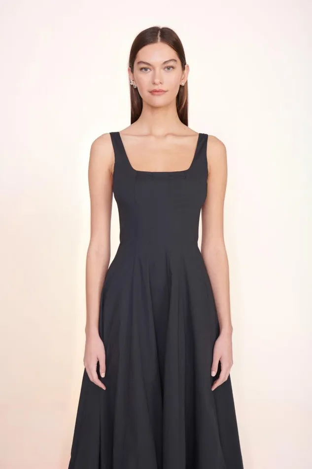 STAUD Dresses Women STAUD WELLS DRESS BLACK STAUD Dresses Women STAUD WELLS DRESS BLACK