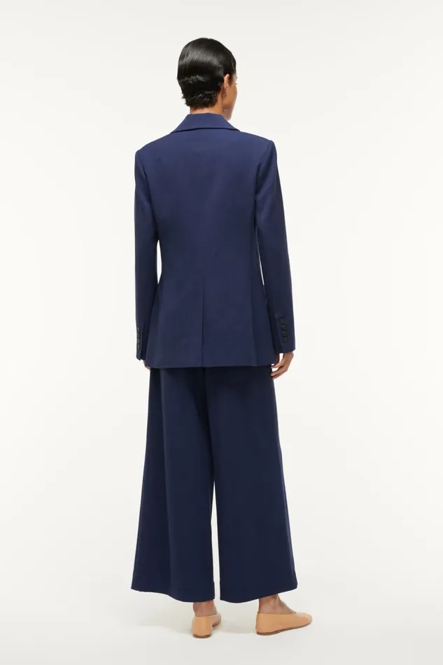 STAUD Outerwear and Jackets Women STAUD CITY BLAZER NAVY STAUD Outerwear and Jackets Women STAUD CITY BLAZER NAVY