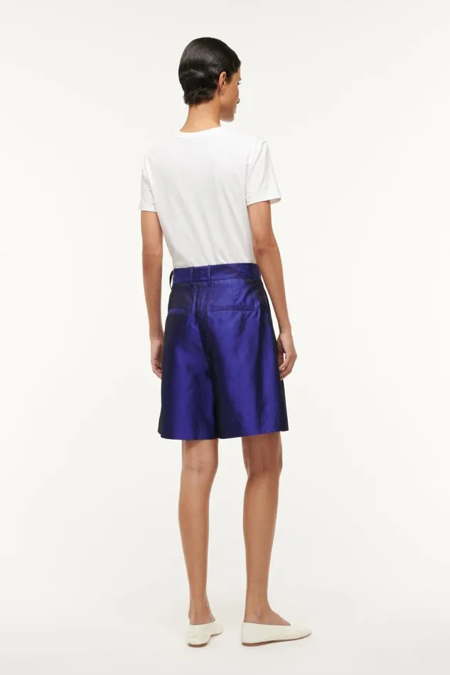 STAUD Pants and Shorts Women STAUD LONG LUISA SHORT VIOLET STAUD Pants and Shorts Women STAUD LONG LUISA SHORT VIOLET