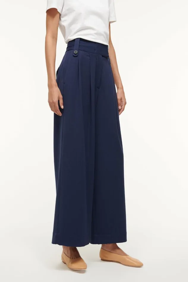 STAUD Pants and Shorts Women STAUD RUTH PANT NAVY STAUD Pants and Shorts Women STAUD RUTH PANT NAVY
