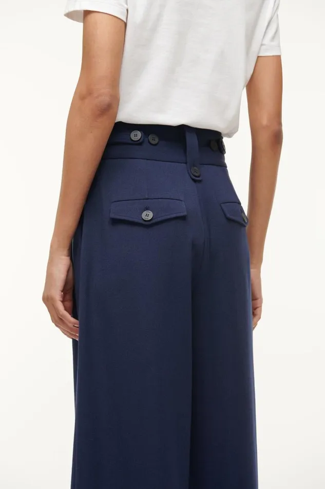 STAUD Pants and Shorts Women STAUD RUTH PANT NAVY STAUD Pants and Shorts Women STAUD RUTH PANT NAVY