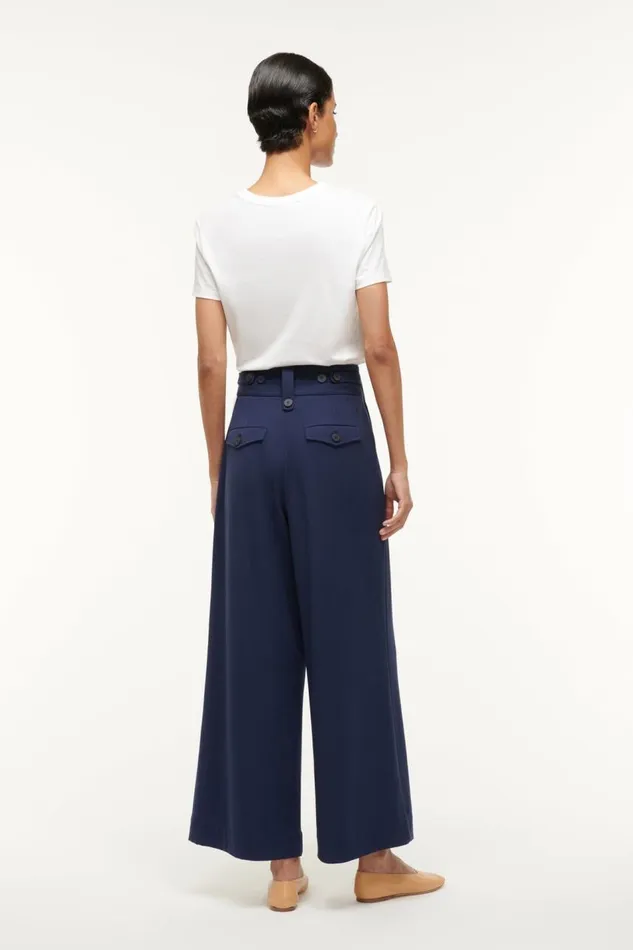 STAUD Pants and Shorts Women STAUD RUTH PANT NAVY STAUD Pants and Shorts Women STAUD RUTH PANT NAVY