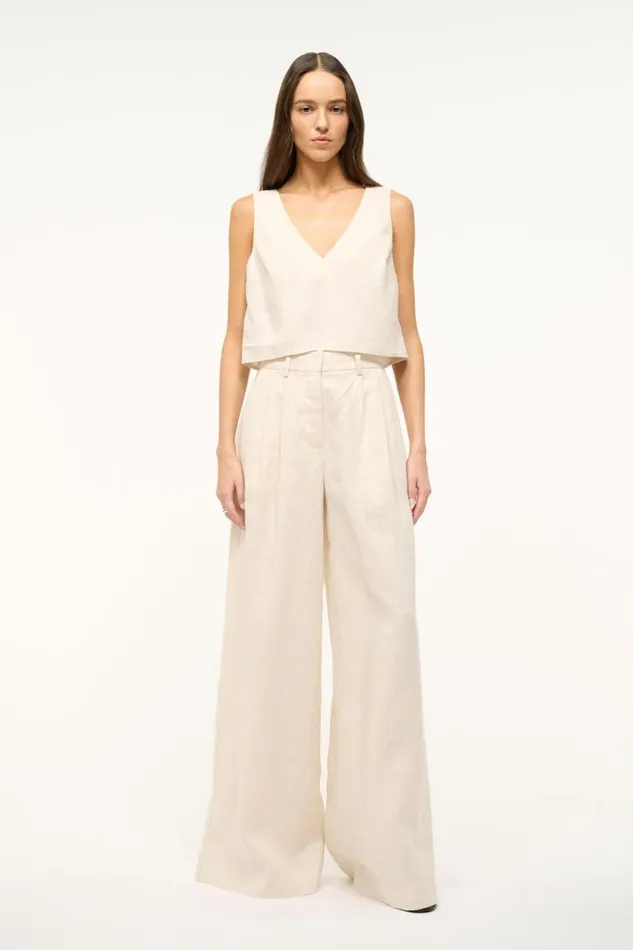 STAUD Pants and Shorts Women STAUD SASHA PANT NATURAL