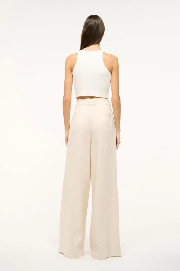 STAUD Pants and Shorts Women STAUD SASHA PANT NATURAL STAUD Pants and Shorts Women STAUD SASHA PANT NATURAL